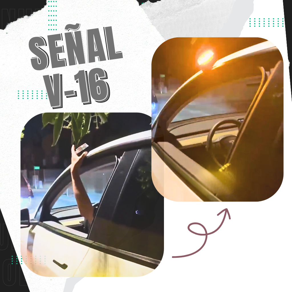 EBOX Luz Emergencia V16 Homologada DGT con Geolocalización – Baliza Conectada DGT 3.0