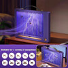 Lámpara Antimosquitos Eléctrica Recargable Blanca - Trampa Silenciosa con Luz UV,  Interior y Exterior