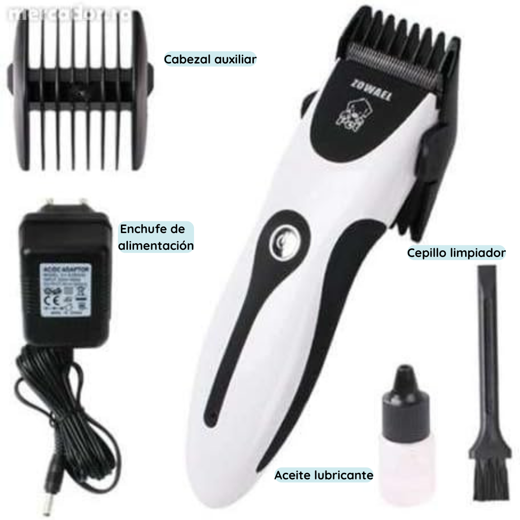 Esquiladora Eléctrica Profesional para Perros y Gatos – Corta el Pelo de tu Mascota en Casa