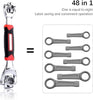 Llave Universal 48 en 1 - Herramienta Multifuncional para Reparación de Automóviles y Bricolaje