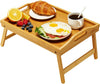 Bandeja de Cama Plegable de Bambú