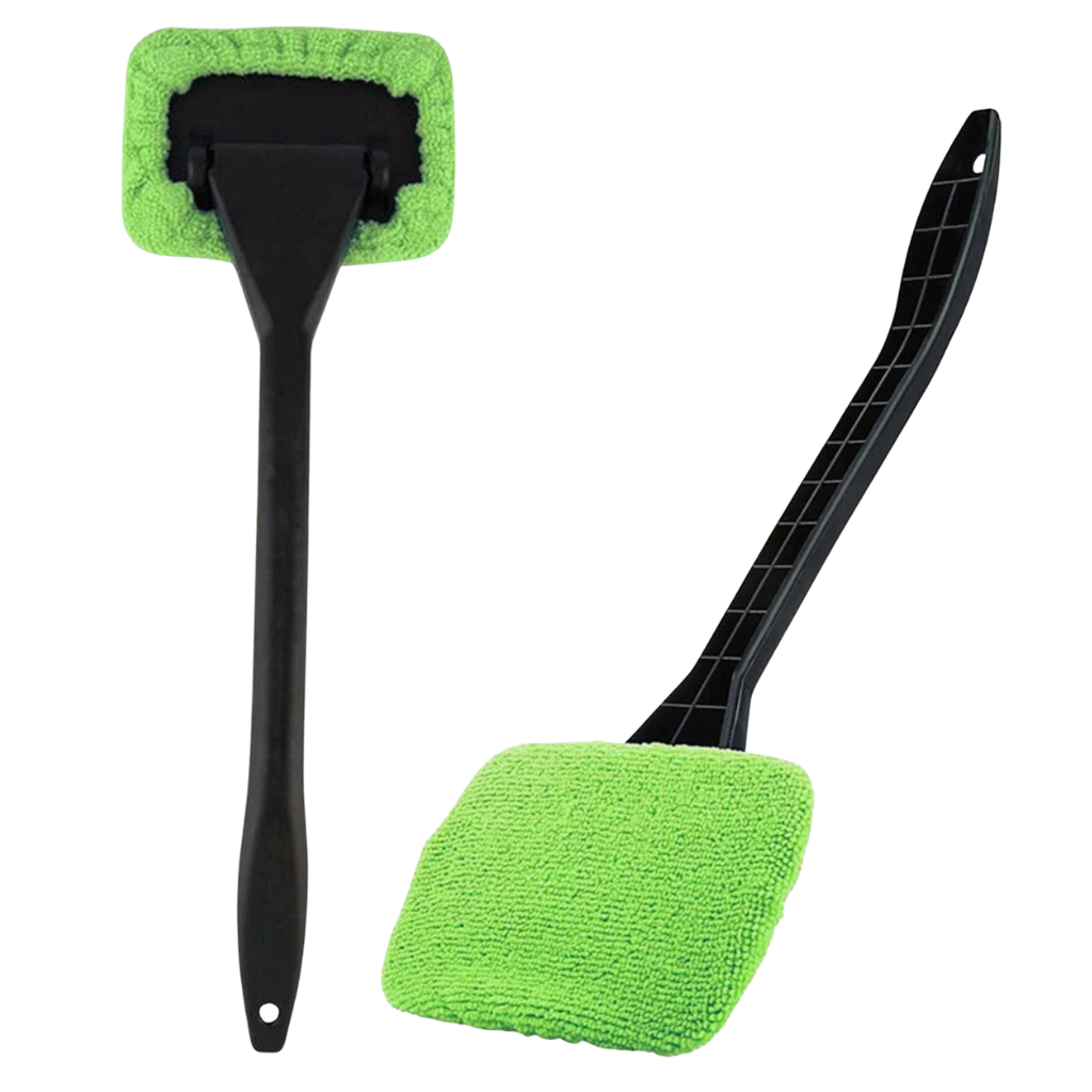 Limpiaparabrisas de Coche con Mango Largo de Microfibra - Limpieza Fácil y Eficiente