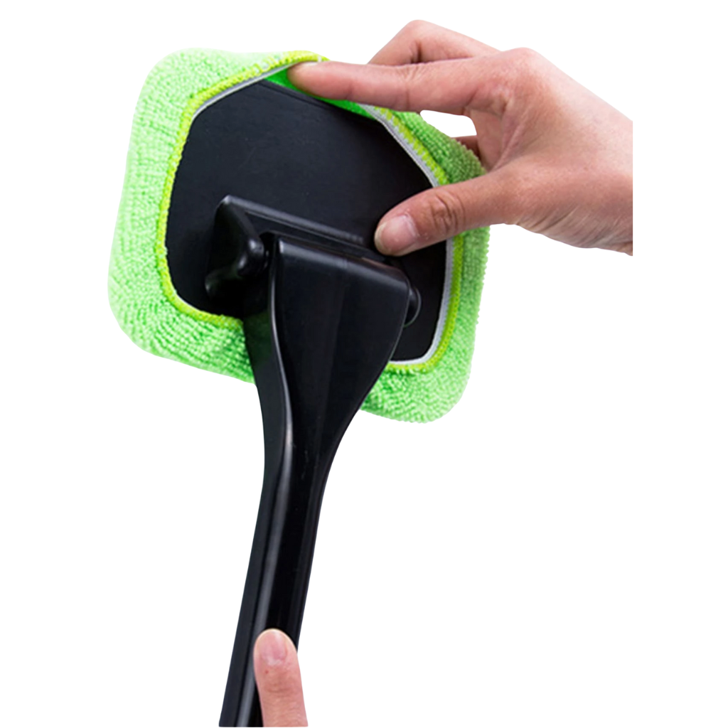 Limpiaparabrisas de Coche con Mango Largo de Microfibra - Limpieza Fácil y Eficiente