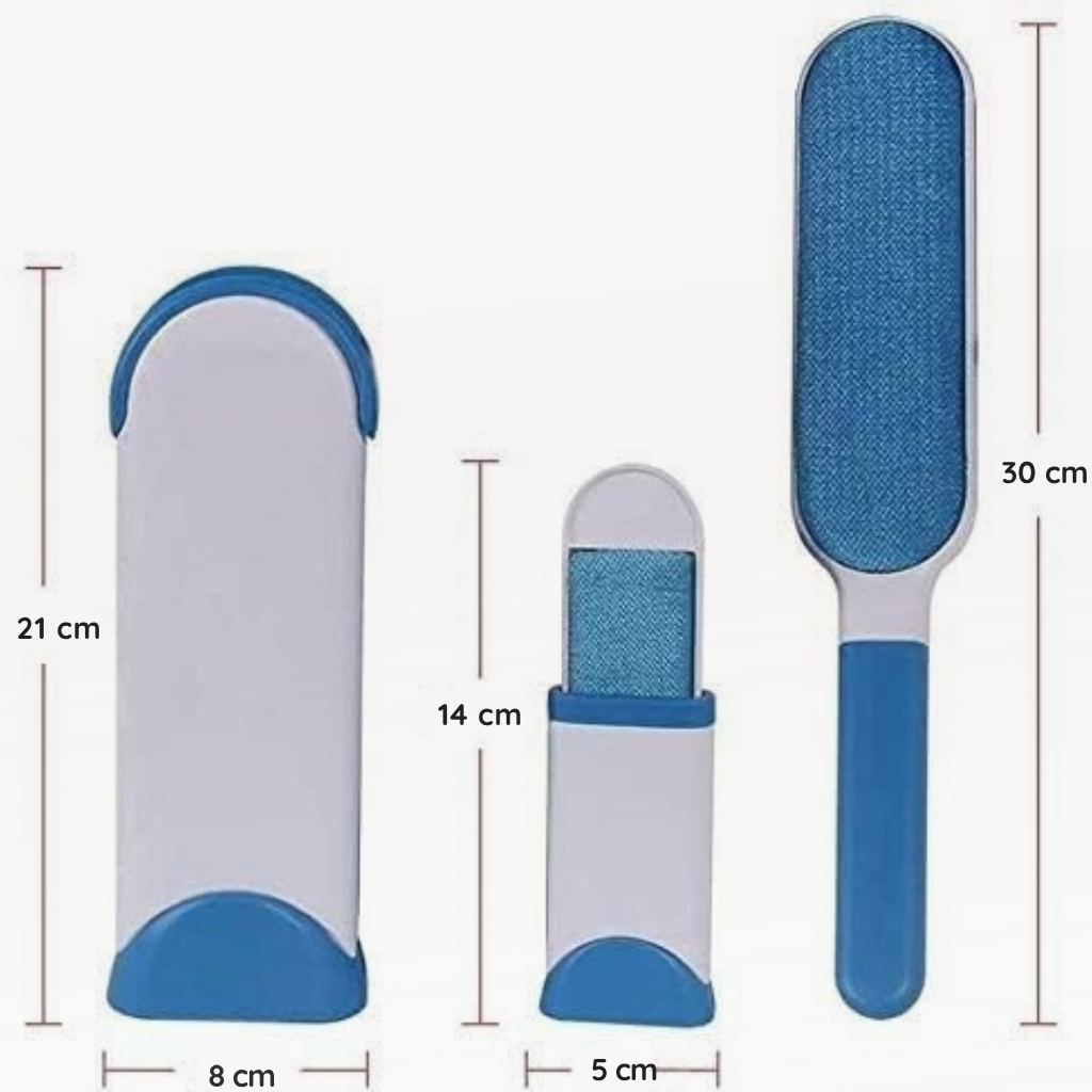 Cepillo Autolimpiable para Perros y Gatos – Elimina Pelos al Instante, Reutilizable y Portátil