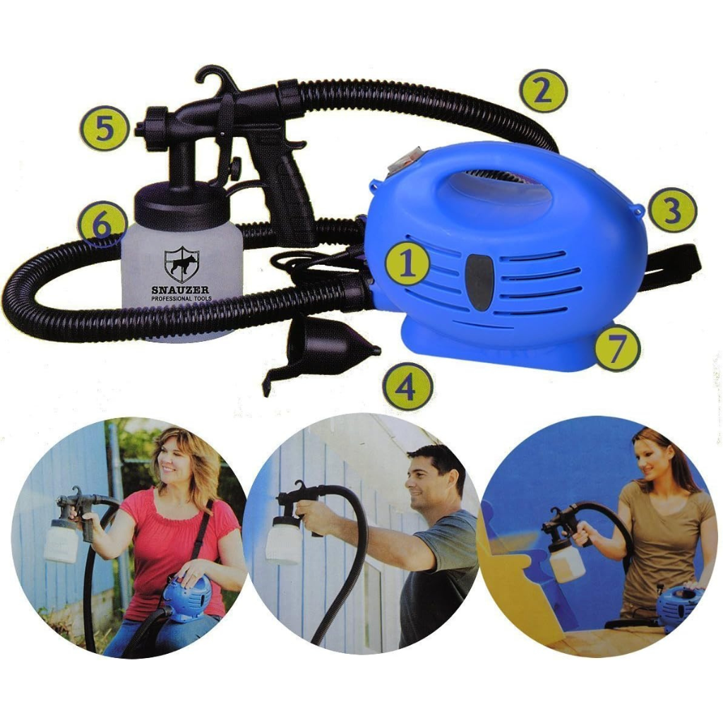 Paint Zoom: Máquina de Pintura en Aerosol Eléctrica Portátil - Transforma tu Manera de Pintar