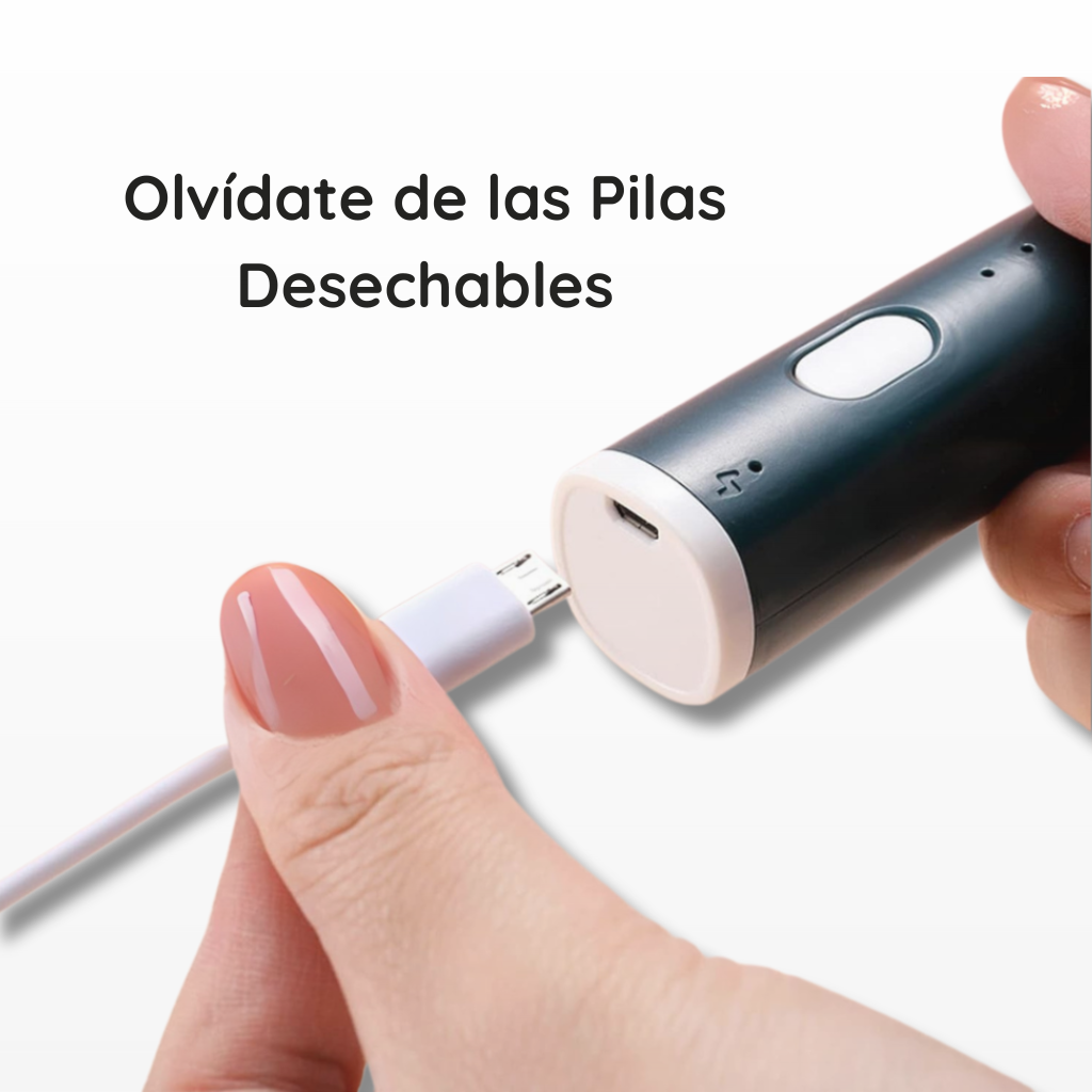 Espumador de Leche Recargable USB - Mezclador de Bebidas con 3 Velocidades + Incluye Ebook Guía Barista☕